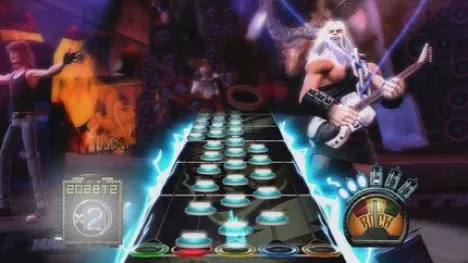 Dragonforce - Through The Fire and Flames on Guitar Hero 3 (sped up at