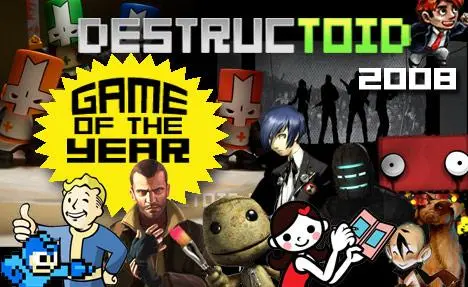 The nominees for Destructoid Game of the Year 2008 – Destructoid