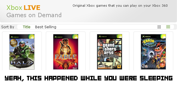 Xbox 360 Games on Demand FAQ