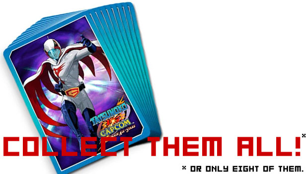 Tatsunoko vs. Capcom trading cards!?! Yes! Pre-order now! – Destructoid