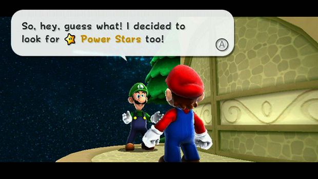 You can now play as Luigi. - Super Mario Galaxy by Rubychu96 on