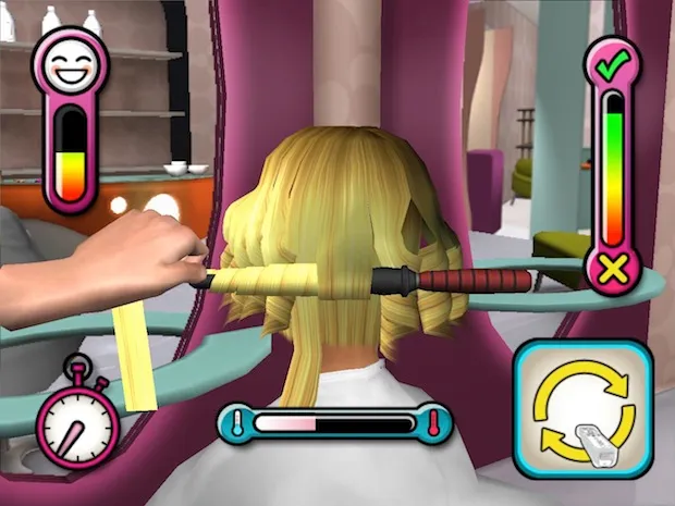 They seriously made a hair cutting game – Destructoid