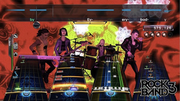 Rock Band 3 Standard Edition For Xbox 360 – Includes Keyboard, Harmony Vocals, 80+ Songs