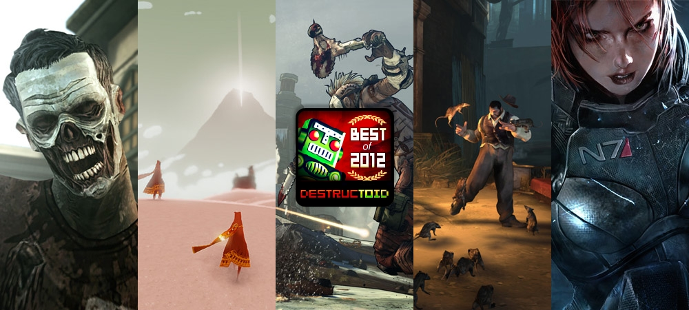 The nominees for Destructoid Game of the Year 2012 – Destructoid