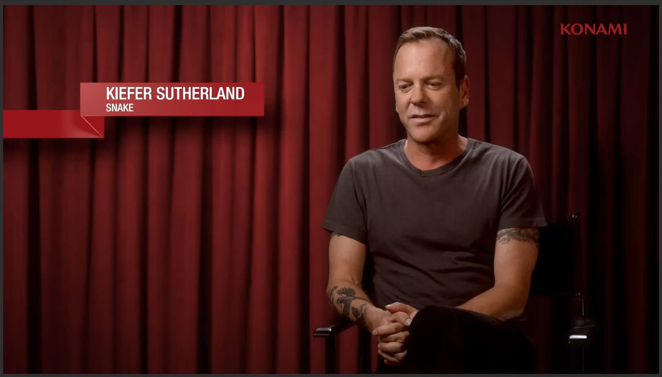 Kiefer Sutherland to play Snake in 'Metal Gear Solid 5: The