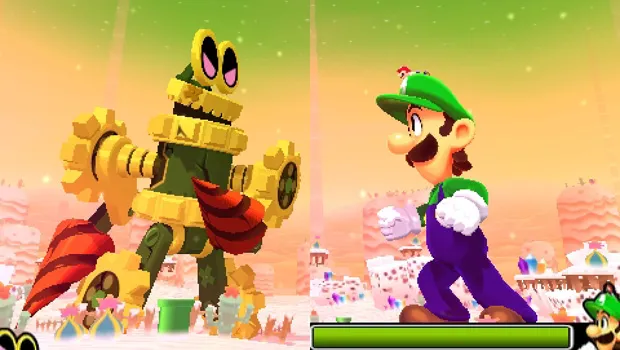 Luigi the Kaiju in Mario & Luigi: Dream Team – Destructoid