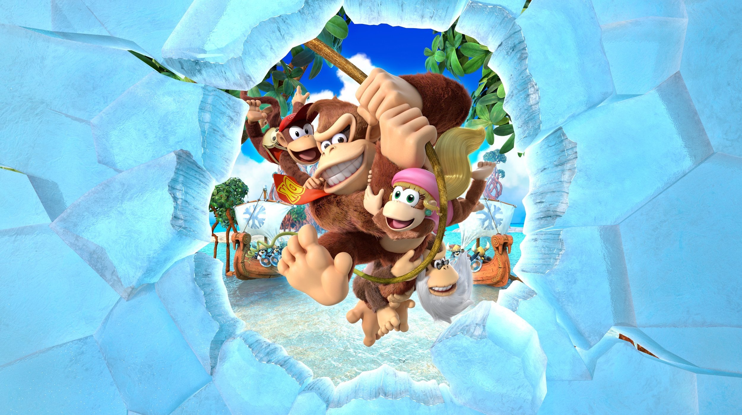 Donkey kong country tropical. Игра Donkey Kong Country. Donkey Kong Country: Tropical Freeze. Donkey Kong Country Tropical Freeze [NSP]. Donkey Kong Country Tropical Freeze Nintendo Switch.