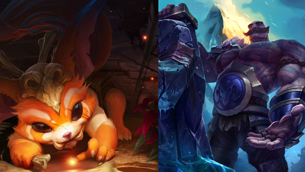 Some quick on League Legends' Braum and Gnar Destructoid
