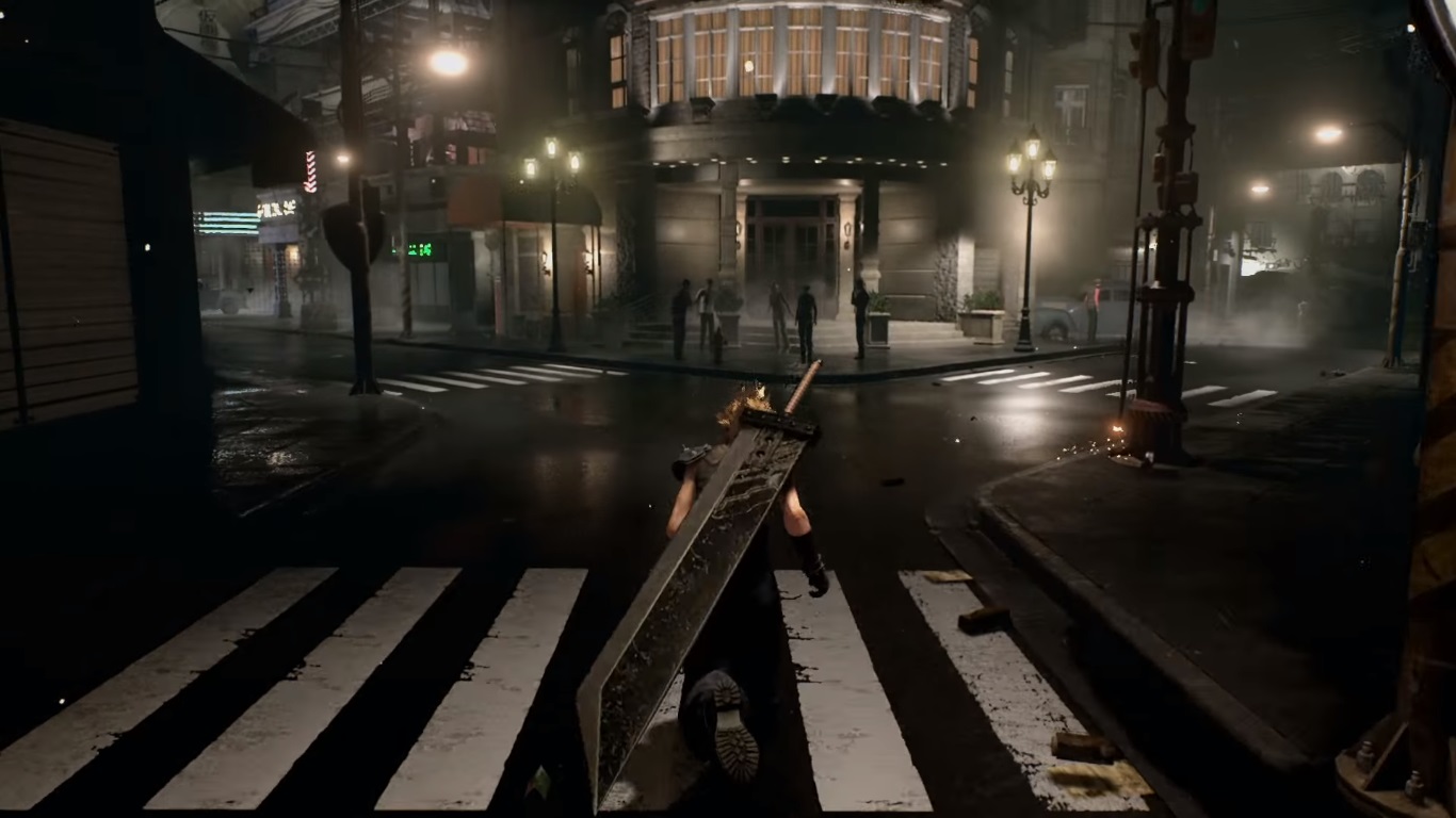 Final Fantasy VII Remake - PlayStation Experience 2015 Gameplay