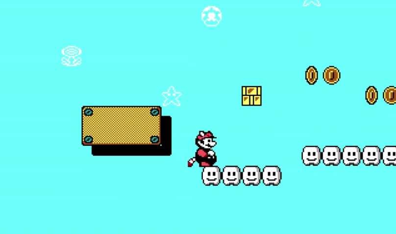 Um antigo port de Super Mario Bros 3 para PC feito pela Id