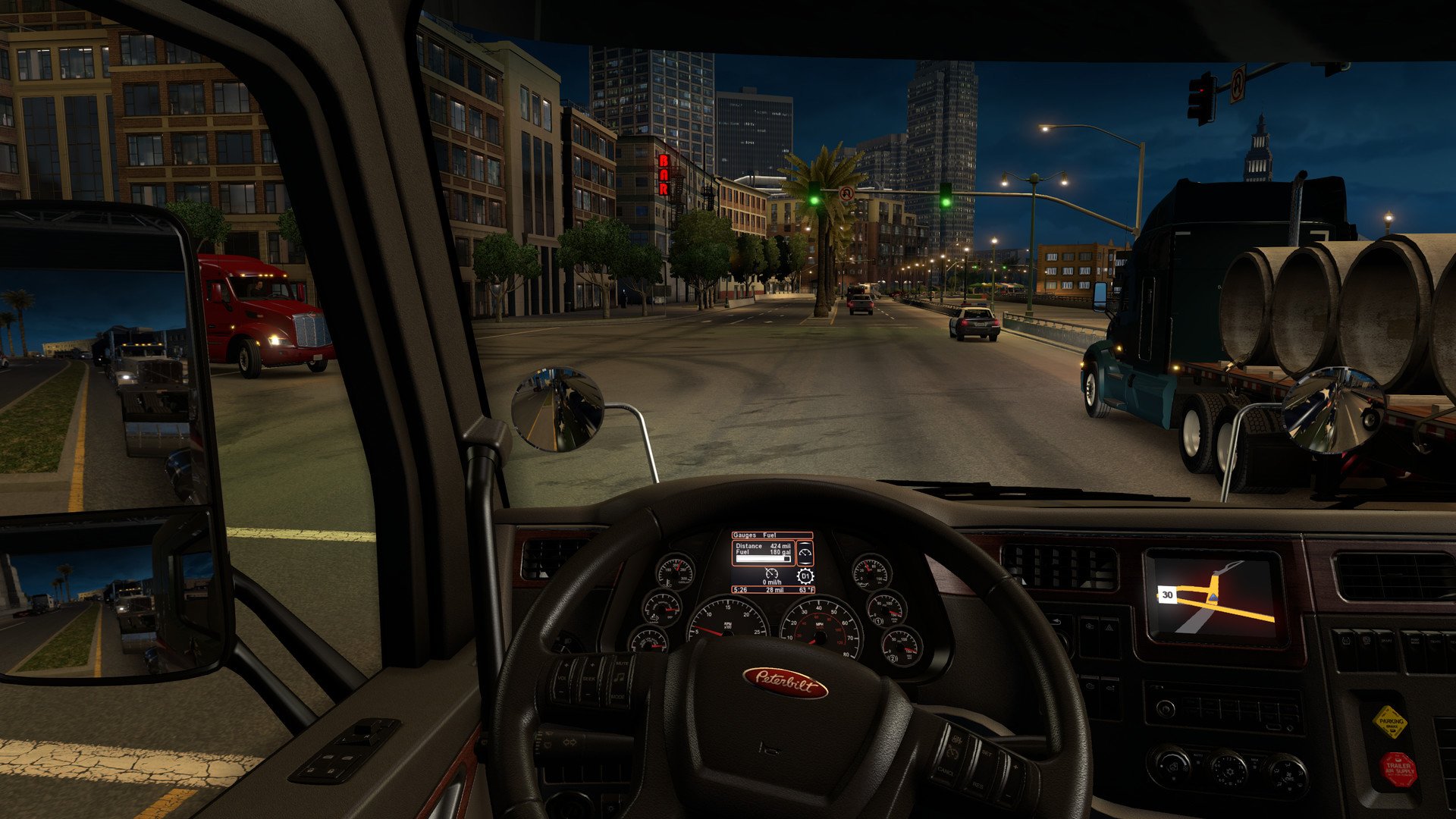 american truck simulator demo