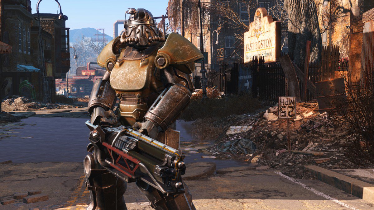 power armor in Fallout