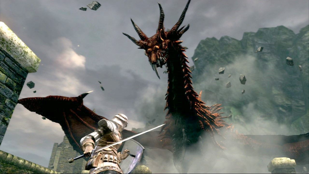 Demon's Souls, How To Beat the Red Dragon