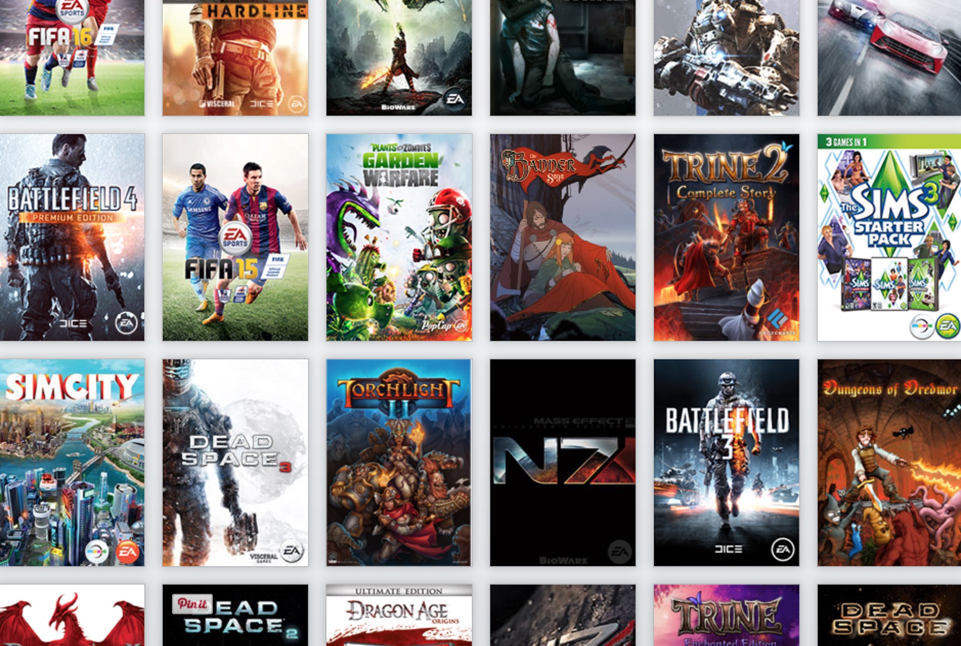 Origin Games List - Best Deals 