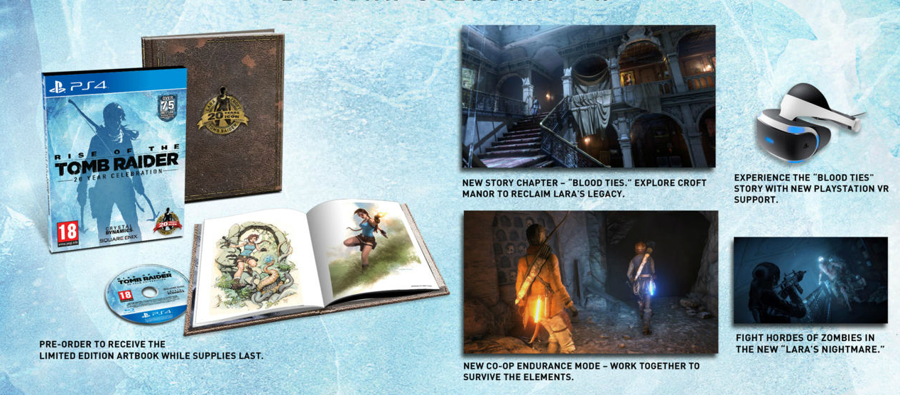 Pre-ordering Rise of the Tomb Raider on PS4 nets you previous game – Destructoid