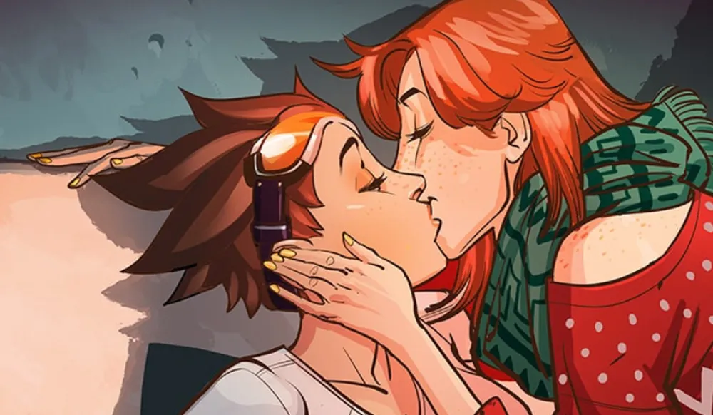 Tracer's lesbianism turns my Overwatch fan fiction into reality