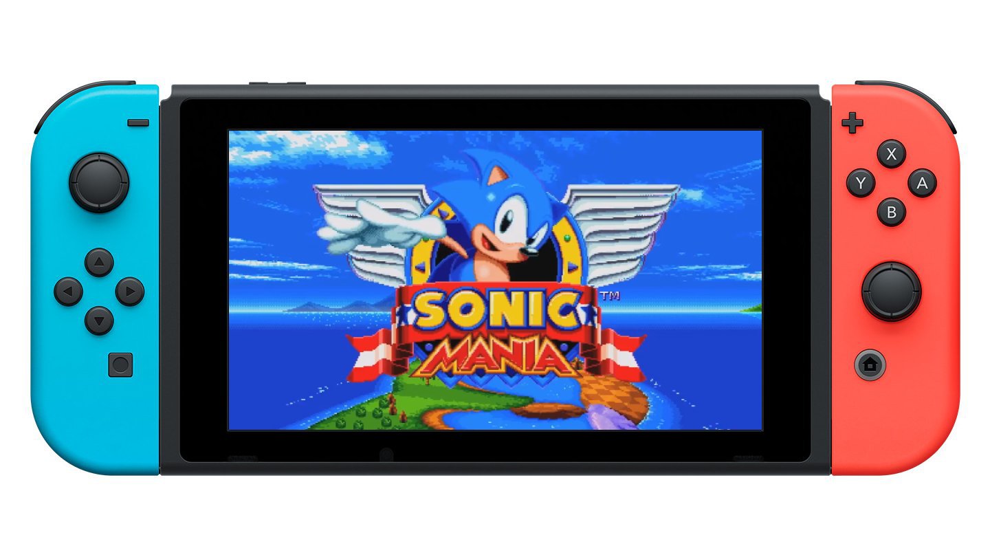 The Switch Version Of The Sonic Mania Collector's Edition Has Been