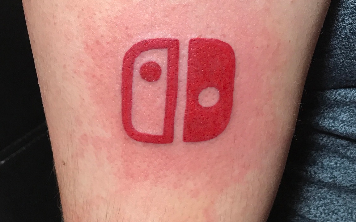 This is probably the first Nintendo Switch tattoo – Destructoid