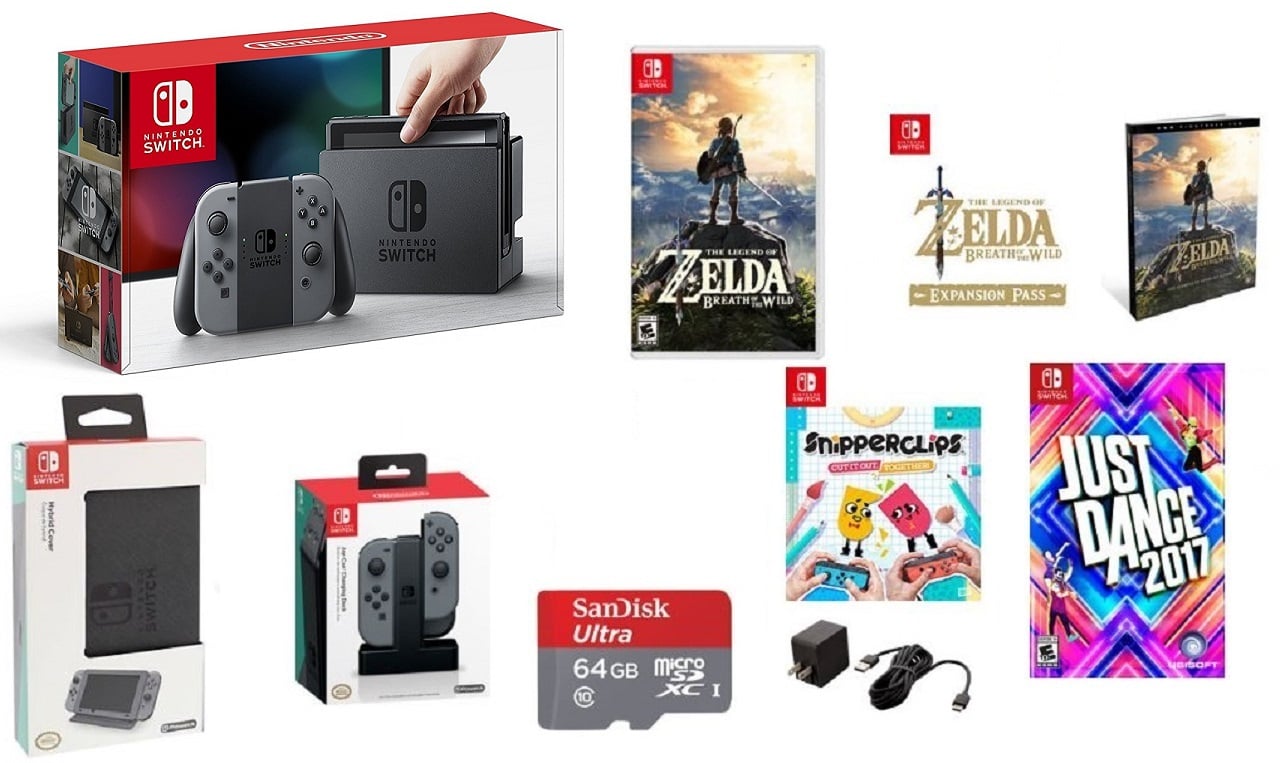 timeren Picket satellit There's a $599 Nintendo Switch bundle available online at GameStop –  Destructoid