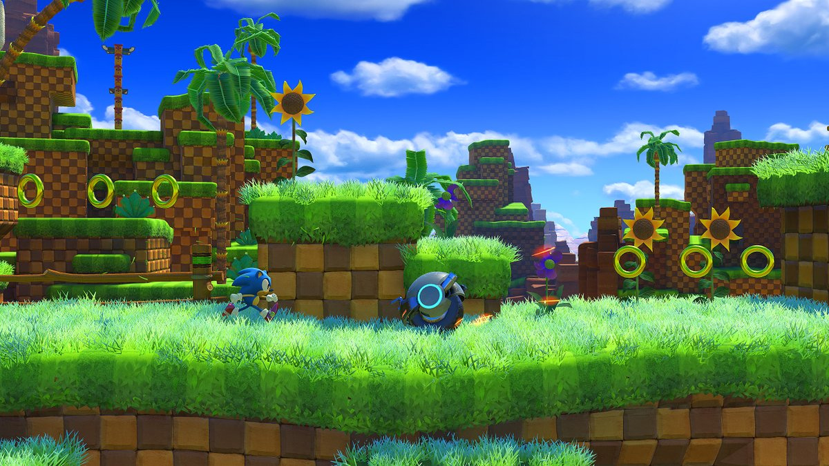 Sonic Forces Green Hill Zone với đồ họa chất lượng cao, âm thanh sống động, hứa hẹn sẽ mang tới cho bạn cảm giác như thật khi được điều khiển linh hoạt trên bản đồ Green Hill Zone đầy màu sắc.