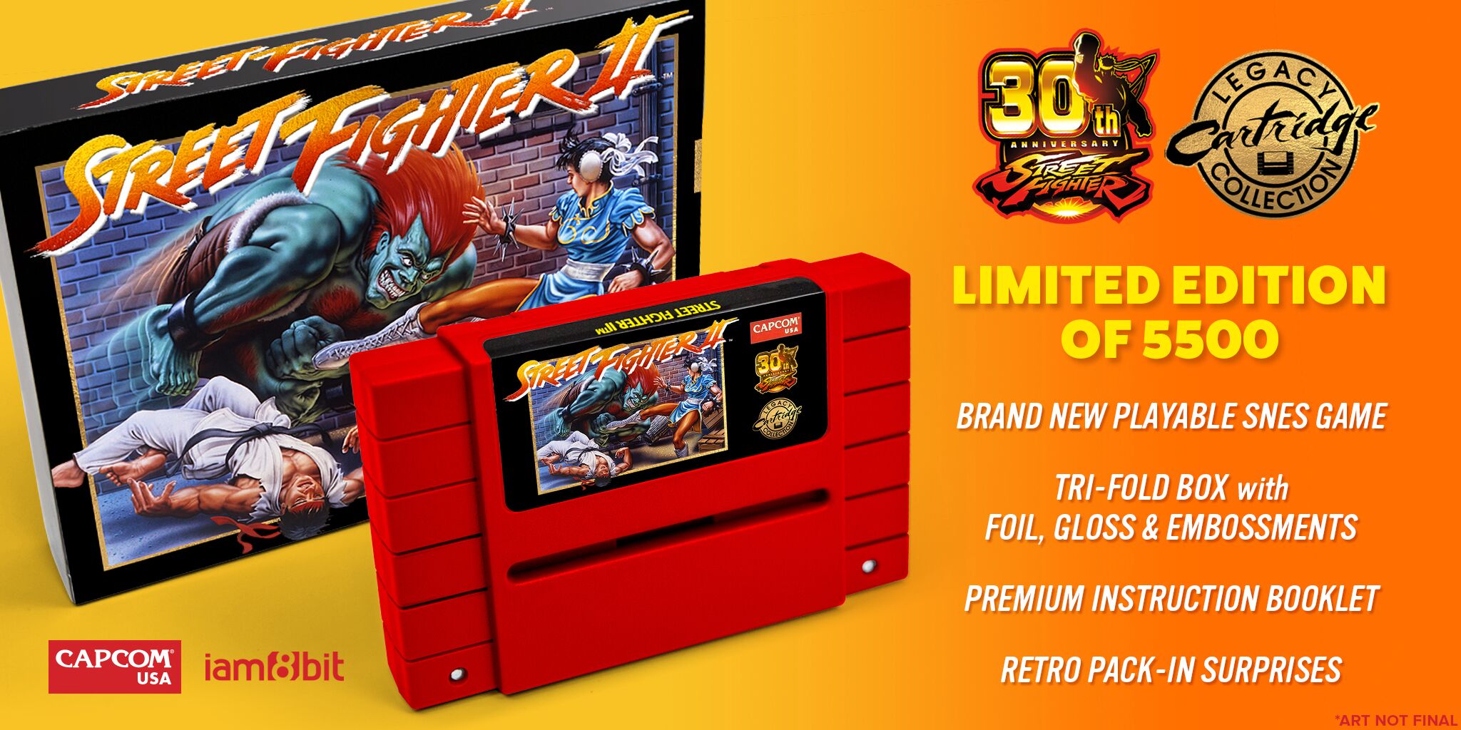 Celebrate Street Fighter's 30th anniversary with this limited 