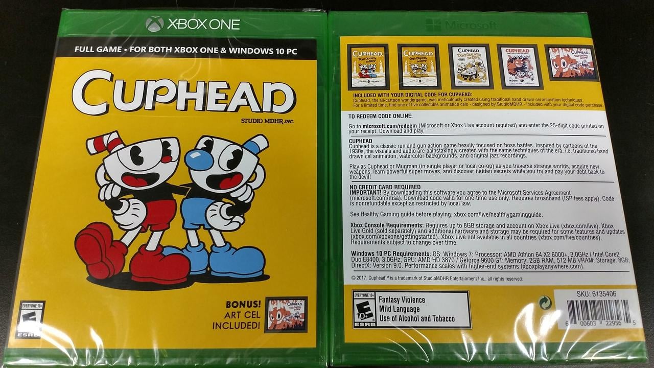 Motiveren Leerling Onderzoek het Cuphead's physical edition opts for a game code rather than a disc –  Destructoid