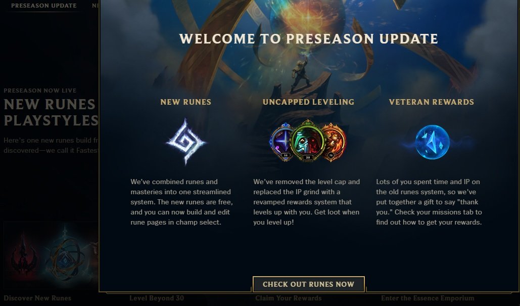 League of Legends overhauls their entire cosmetic, leveling, reward ...