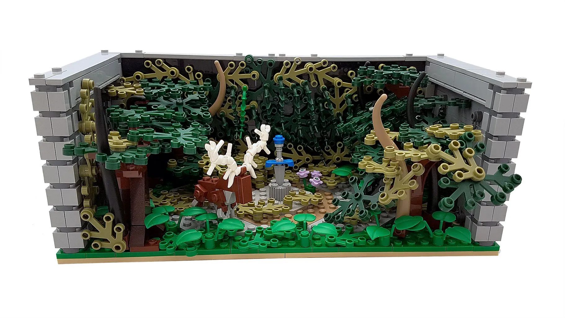 This Lost Woods project makes a perfect case for Legend of Zelda LEGOs –  Destructoid
