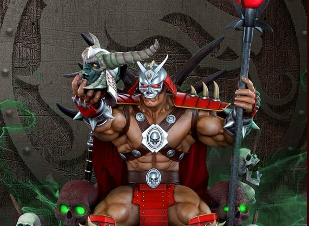 This Shao Kahn statue reminds me of how imposing he was in the original  Mortal Kombat games – Destructoid