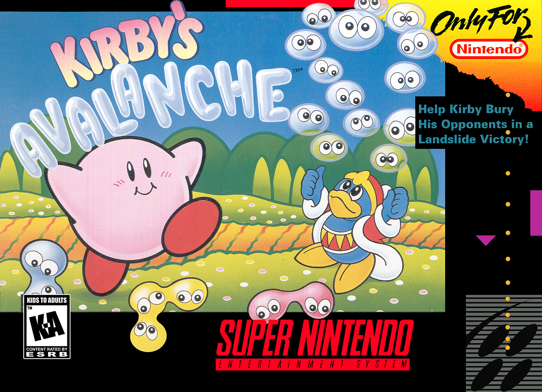 My mom is awesome except for that one time she tried to murder us all with  Kirby's Avalanche – Destructoid