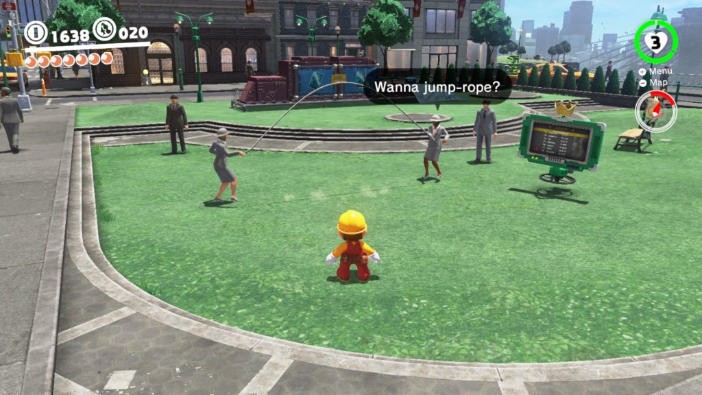 A new hilarious method for beating the jump rope challenge in Super ...