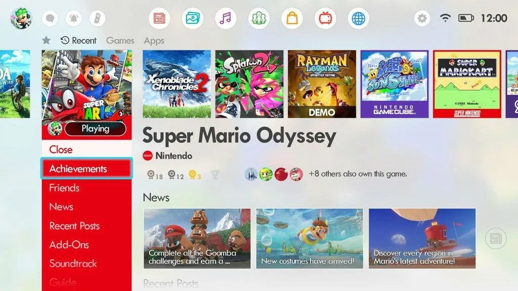 Nintendo Switch UI mockup shows what the future could bring – Destructoid