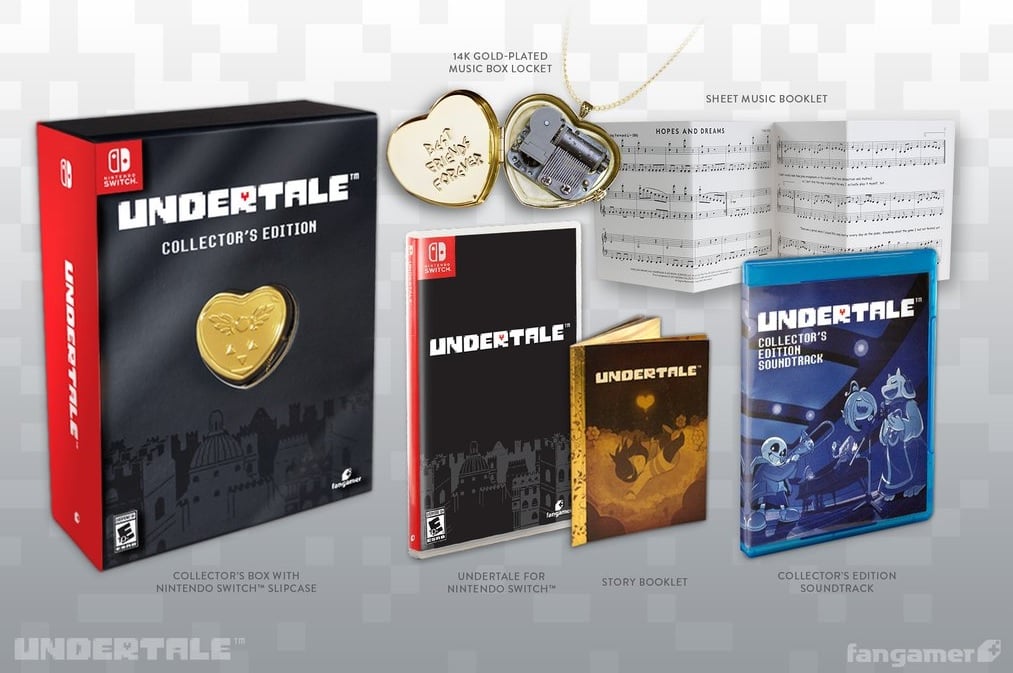 The Undertale collector's edition on Switch is available to for $69 – Destructoid