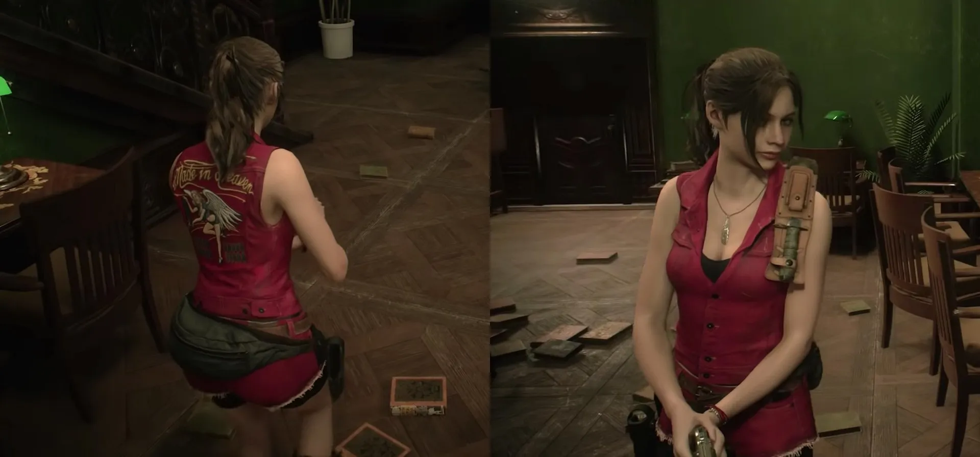 love mound Bet Capcom shows off unlockable Resident Evil 2 classic costumes – Destructoid