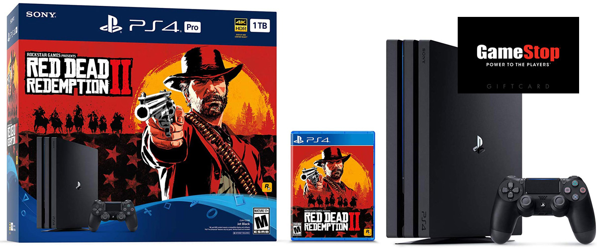 Black Friday live: Switch, PS4 RDR2 bundles with free $50 card – Destructoid