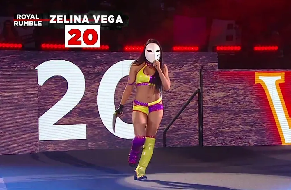 Zelina Vega Cosplayed Juri Han At Royal Rumble Because She Is Announced As One Of The Commentators For Street Fighter 6