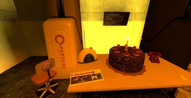 Der Kuchen von Portal