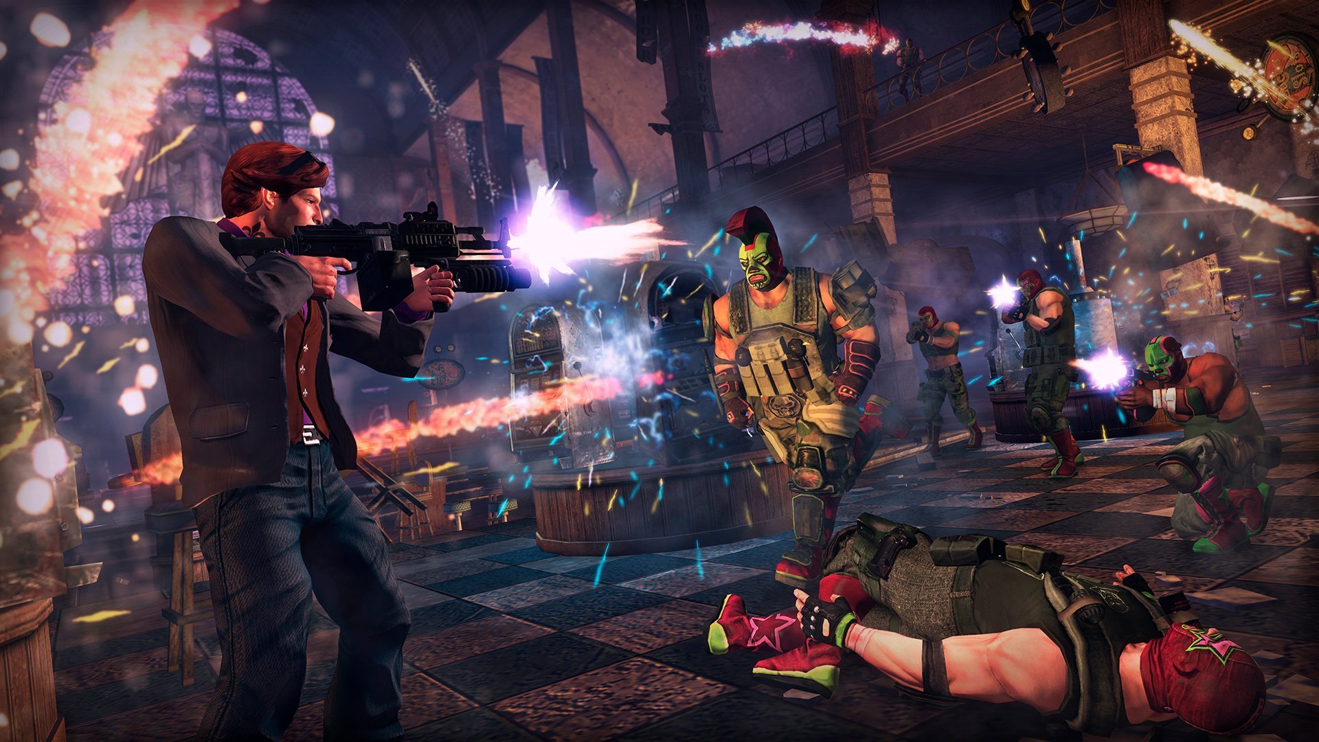 Saints Row The Third has local wireless co-op on Nintendo Switch