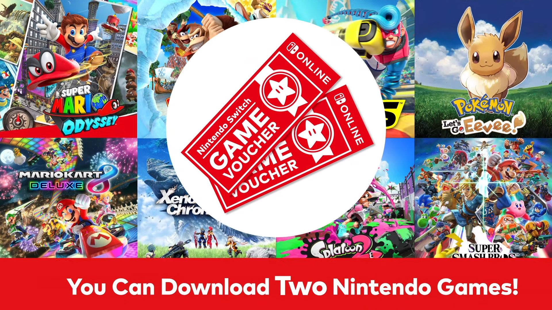 Games - Nintendo Switch Game Vouchers