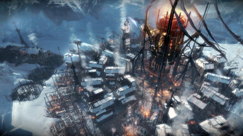 Frostpunk city