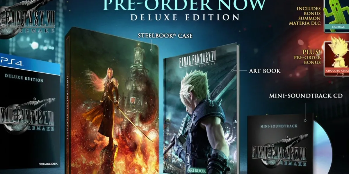 Check out the kick-ass collector's edition Final VII Remake – Destructoid