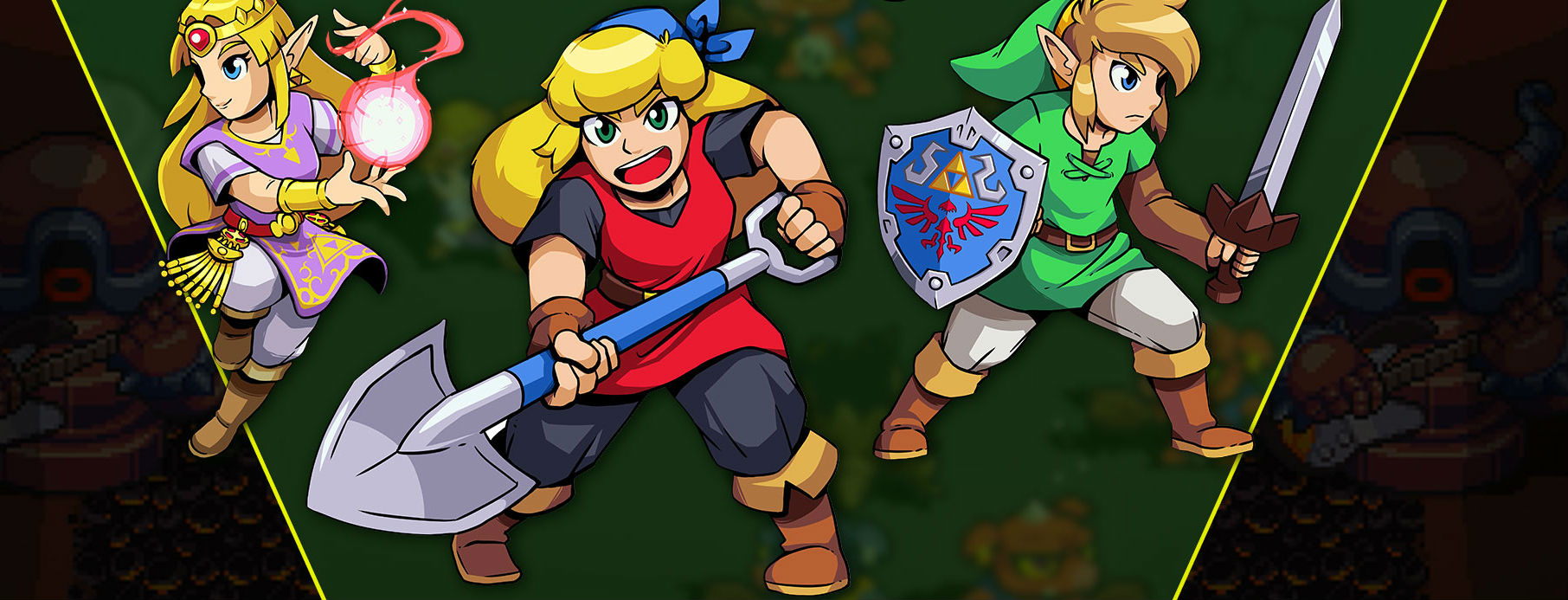 Cadence of Hyrule is a Zelda rhythm game that demands you move to