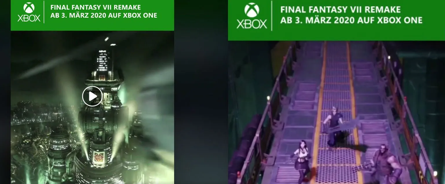 Xbox Germany Mucks Up by 'Announcing' Final Fantasy VII Remake for Xbox One