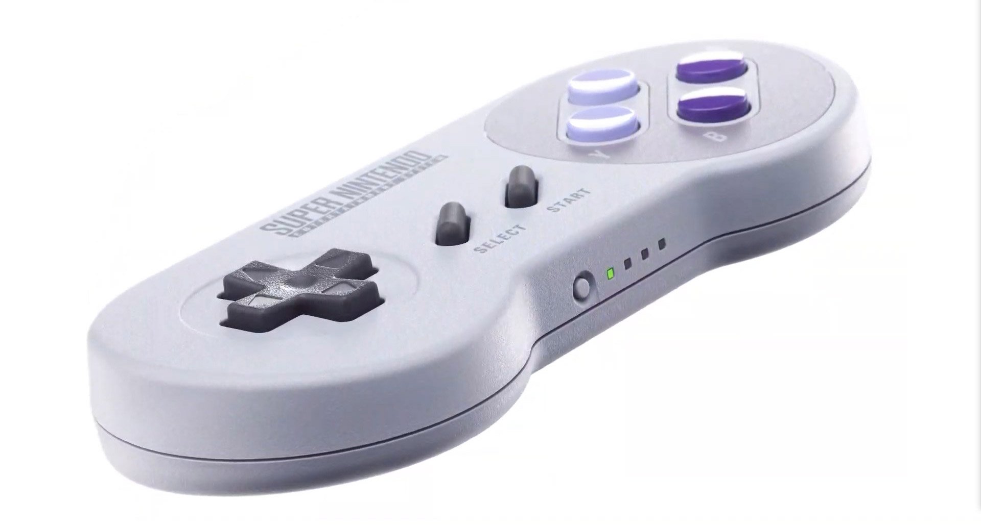 The official SNES controller for Nintendo Switch