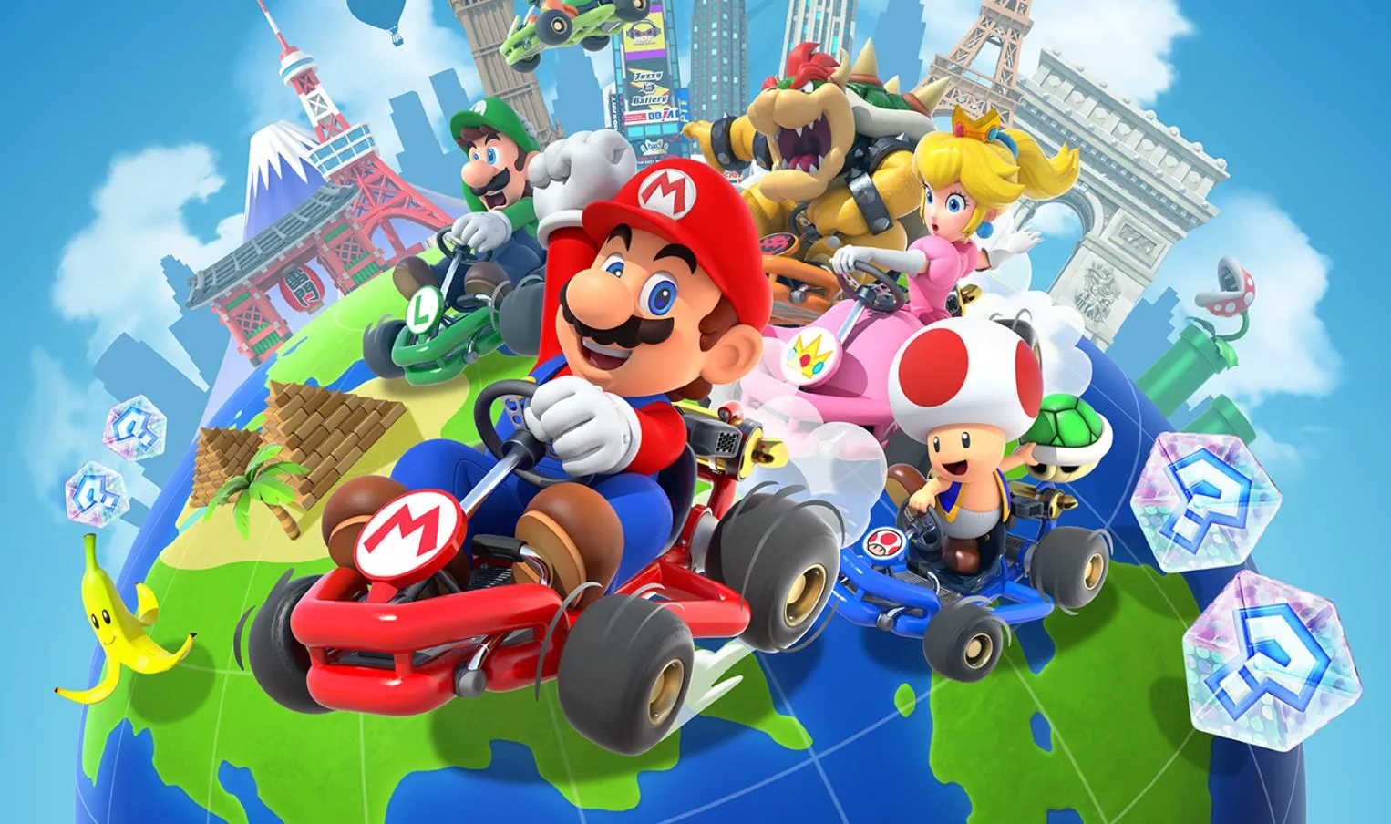 Review: 'Mario Kart Tour' is a simple, fun racing game with a
