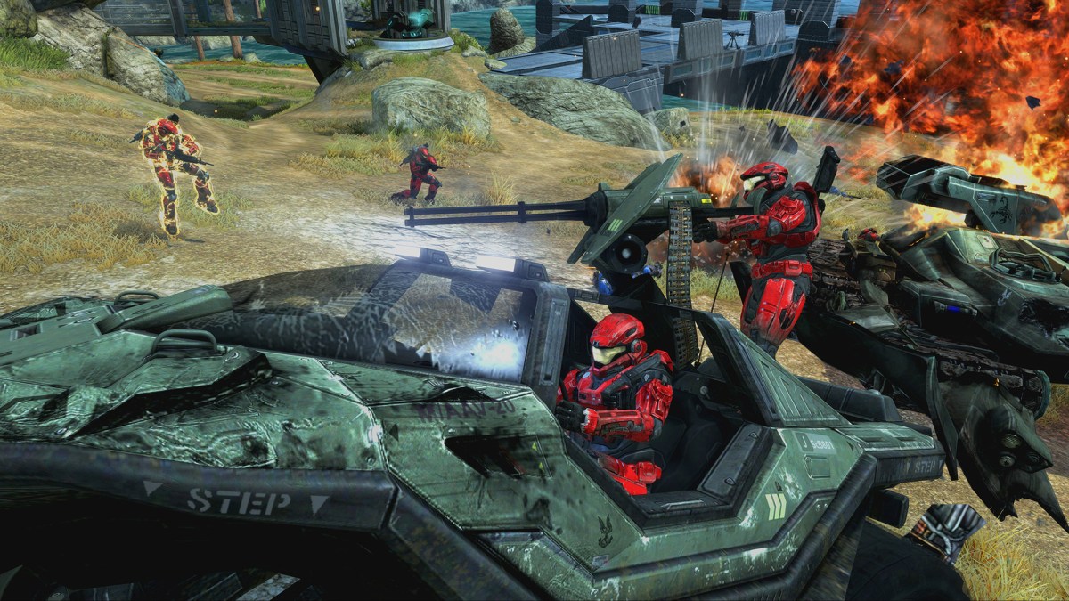 Warthog in Halo Reach
