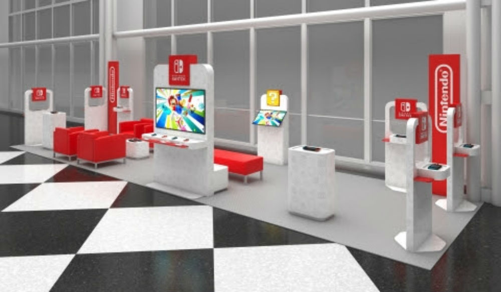indrømme Underskrift forbruger Nintendo Switch kiosks are coming to select US airports – Destructoid