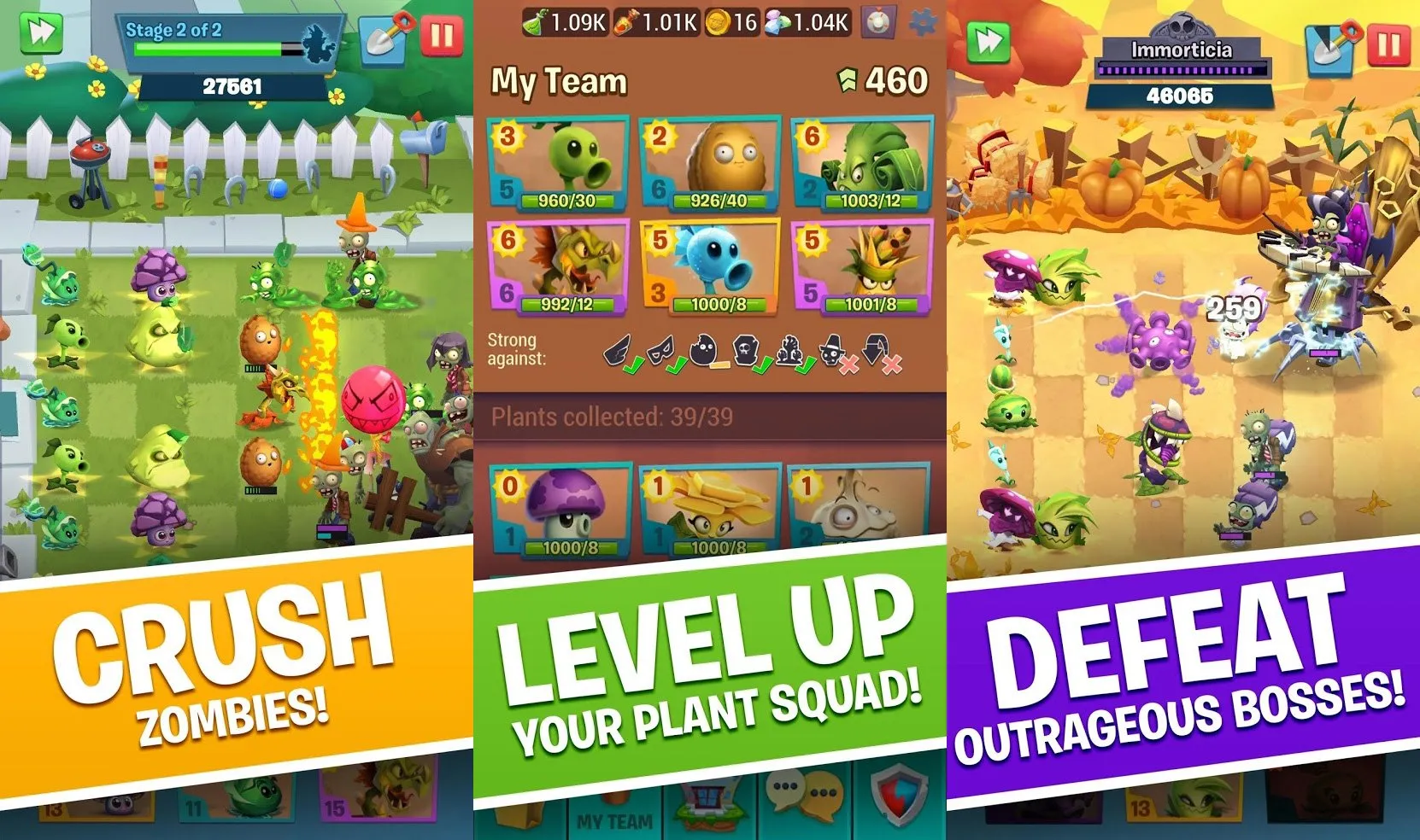 Plants vs. Zombies 2: It's About Time (Mobile, Android, iOS