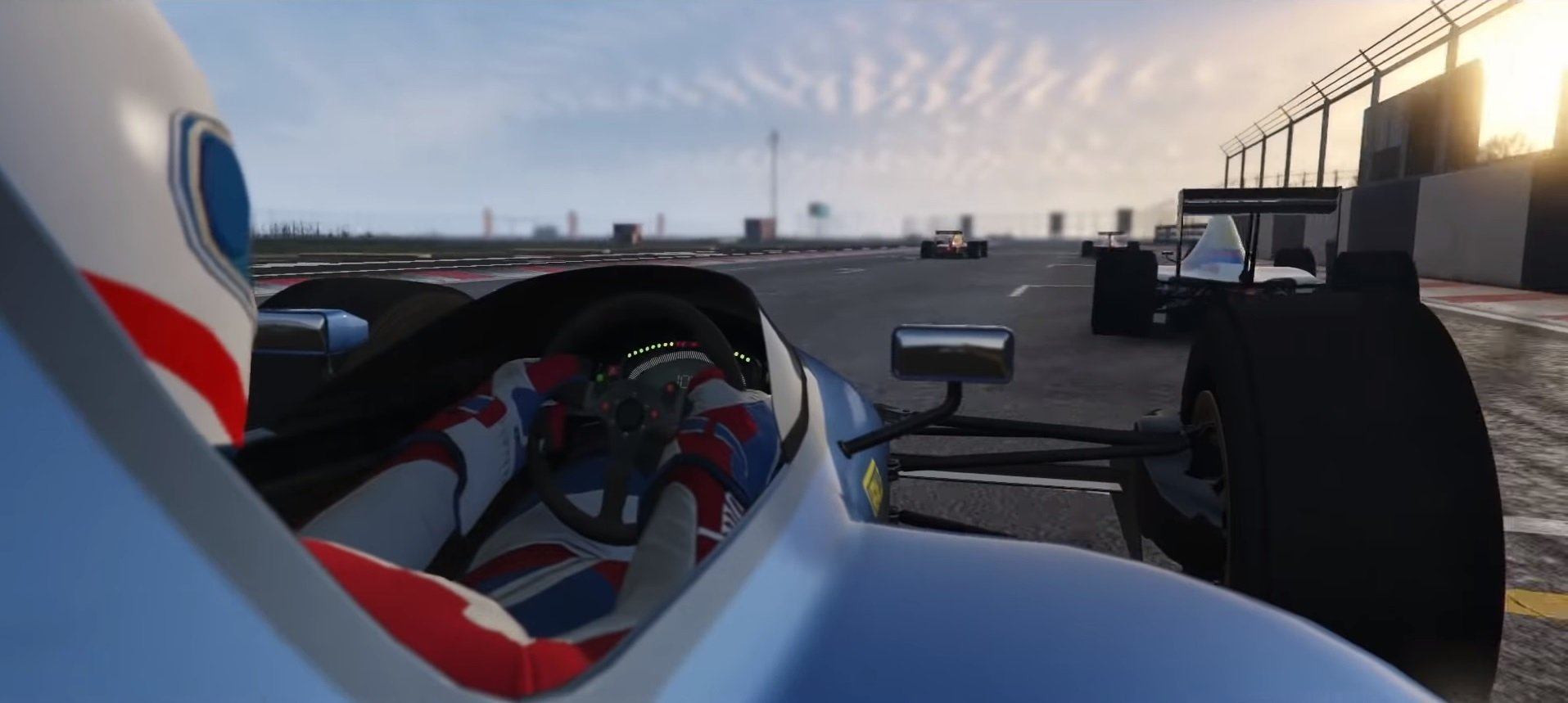 GTA Online has F1 racing now, and thats kinda weird