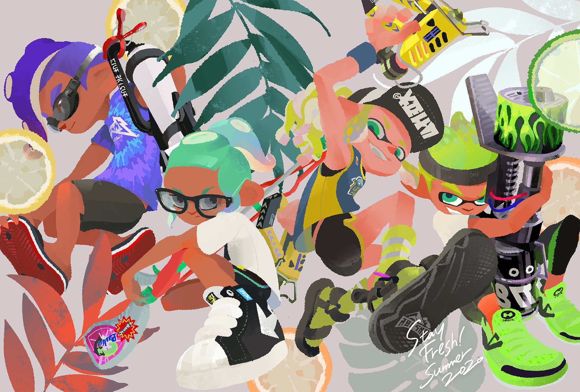 Splatoon 2 players have to duke it out in three more Splatfests